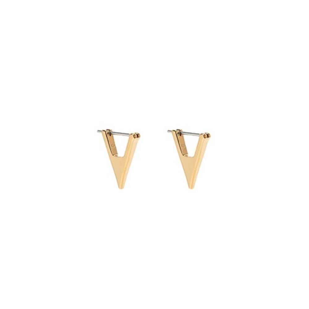 India Hicks Gold Fin Earrings - New
